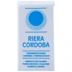 Sacarina Riera Cordoba 200 Comprimidos