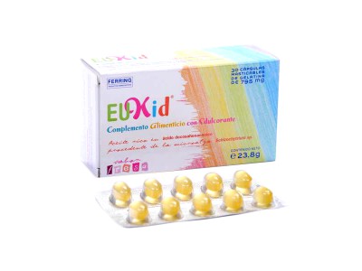 Eukid 30 Cápsulas Masticables Sabor Limón