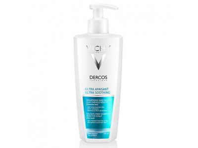 Vichy Dercos Champú Ultra Calmante Cabello Seco 400ml