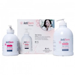 Letifem Woman Higiene Íntima Duplo 250ml +250ml