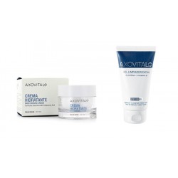 Axovital Crema Hidratante Piel Normal 50ml + Gel Limpiador Facial 150ml