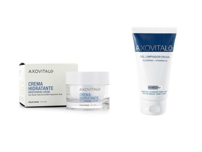 Axovital Crema Hidratante Piel Normal 50ml + Gel Limpiador Facial 150ml Axovital Crema Hidratante Piel Normal 50ml + Gel Limpiador Facial 150ml