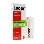 Lacer colutorio sin alcohol 500ml + gel dentífrico anticaries 35ml
