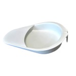Enfa cuña orinal de cama de plástico