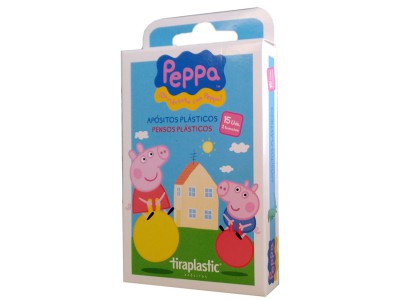 Tiraplastic Tiritas Peppa Pig 15 uds.