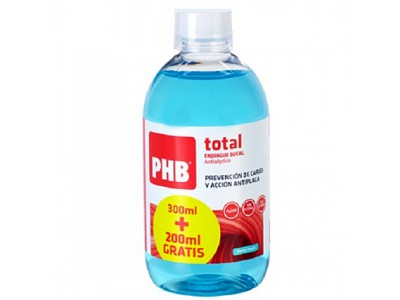 PHB Total Enjuague Bucal 200ml + 300ml