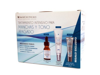 Skinceuticals Cofre Phloretin + Advanced Pigment Corrector + Ultra Facial Defense