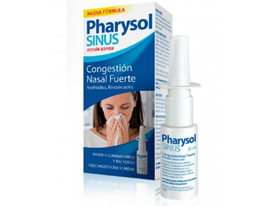 Pharysol Sinus Congestión Nasal Fuerte 15ml