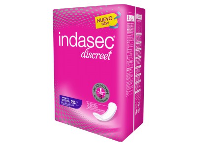 Indasec Discreet Extra 20 uds. Indasec Discreet Extra 20 uds.