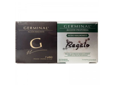 Germinal Pack Acción Inmediata 5 Ampollas + Ácido Hialurónico 5 Ampollas Germinal Pack Acción Inmediata 5 Ampollas + Ácido Hialurónico 5 Ampollas