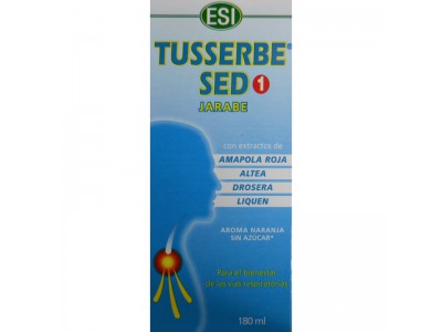 Tusserbe 1 Sed Jarabe 180ml Sabor Naranja