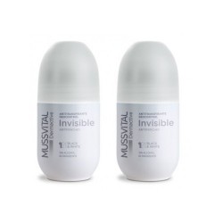 Mussvital Desodorante Invisible 75ml 2 uds.