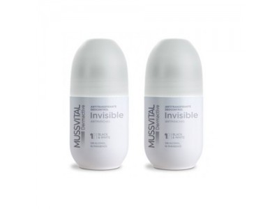 Mussvital Desodorante Invisible 75ml 2 uds.