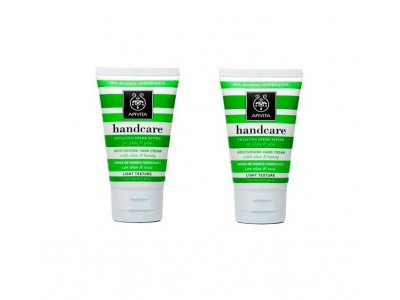 Apivita Pack Crema Manos Textura Ligera 2x50ml