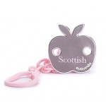 Suavinex broche joya rosa scottish