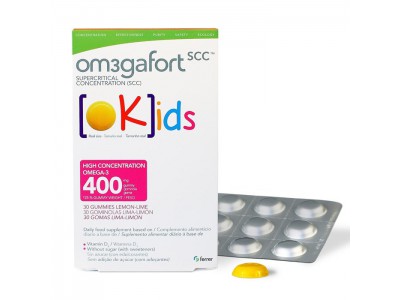 Om3Gafort Okids 30 Gominolas Lima-Limón