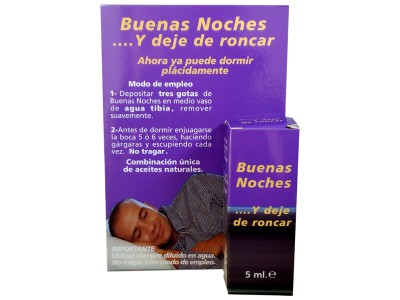 Buenas Noches y Deje de Roncar Frasco 5ml