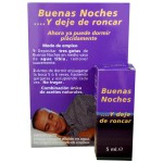 Buenas noches y deje de roncar frasco 5 ml