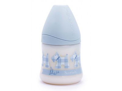 Suavinex Biberón Azul Scottish 150ml Látex Suavinex Biberón Azul Scottish 150ml Látex