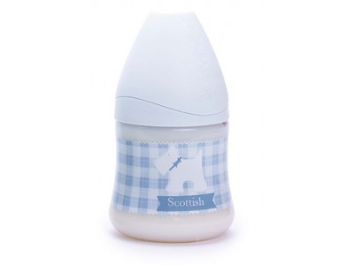 Suavinex Biberón Scottish Azul 150ml Látex