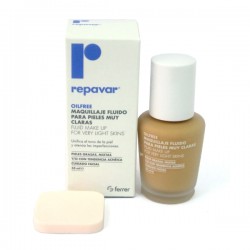 Repavar Oilfree Maquillaje Fluido Piel Muy Clara 35ml