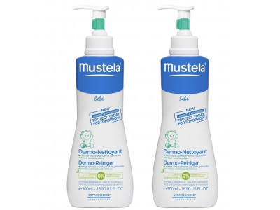 Mustela Dermolimpiador 500ml 2 uds.