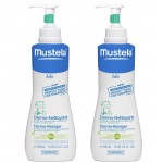 Mustela dermolimpiador 500ml 2 unidades