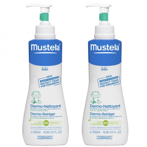 Mustela Bebé Gel Dermolimpiador Pieles Sensibles 500 ml