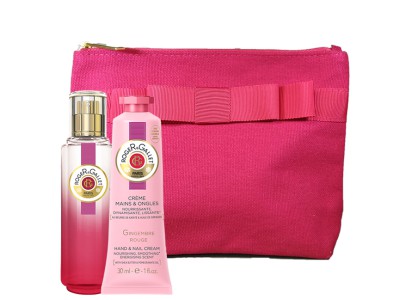 Roger Gallet Neceser Gingembre Rouge Agua Perfumada 30ml + Crema de Manos 30ml