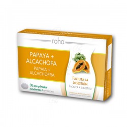 Roha Papáya + Alcachofa 30 Comprimidos