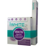 iwhite pack instant 2 blanqueador dental 10 moldes + regalo cepillo