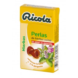 Ricola Perlas Hierbas Suizas 25g