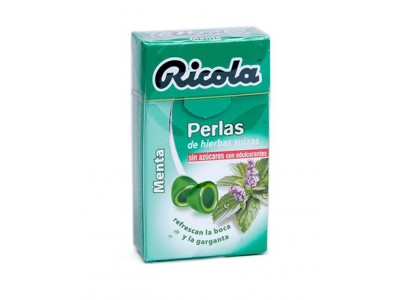 Ricola Perlas Menta 25g