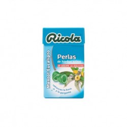 Ricola Perlas Mentol-Eucaliptus 25g