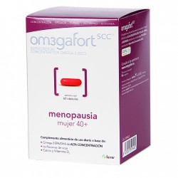 Om3gafort Menopausia Mujer 40+60 Cápsulas