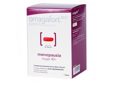 Om3gafort Menopausia Mujer 40+60 Cápsulas Om3gafort Menopausia Mujer 40+60 Cápsulas