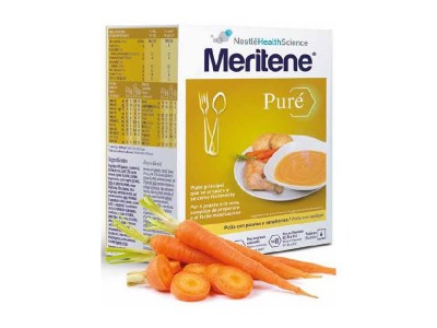 Meritene Puré Pollo con Patatas y Zanahoria 6 Sobres