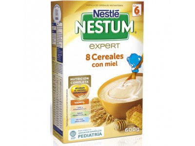 Nestlé Expert 8 Cereales con Miel 600g