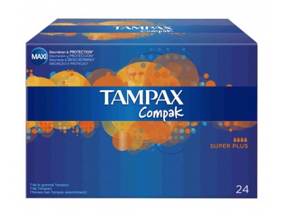 Tampax Compak Super Plus 24 uds. Tampax Compak Super Plus 24 uds.