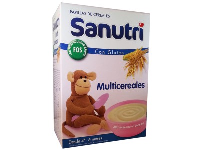 Sanutri Multicereales Fos 600g Sanutri Multicereales Fos 600g