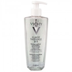 Vichy Pureté Thermale Desmaquillante Solución Micelar 3 en 1 400ml