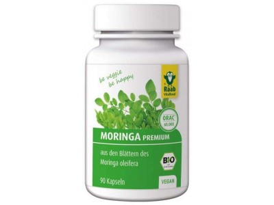 Raab Moringa Bio 400mg 90 Cápsulas