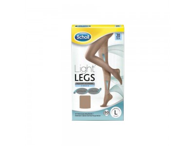 Scholl Medias C. Ligera 20Den Color Carne Talla L