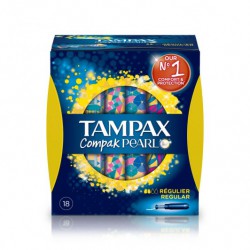 Tampax Compak Pearl Regular 18 uds.