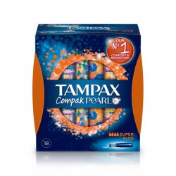 Tampax Compak Pearl Super Plus 18 uds.