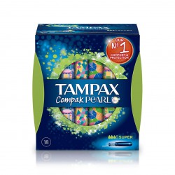 Tampax Compak Pearl Super 18 uds.