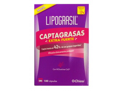 Lipograsil Captagrasas Extra Fuerte 180 Cápsulas