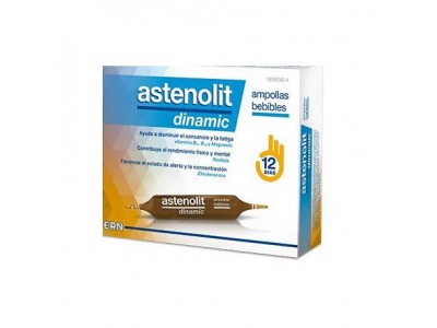 Astenolit Dinamic 12 Ampollas Bebibles