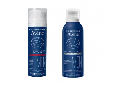 Avene Men Hidratante Anti-Edad 50ml + Espuma 50ml Avene Men Hidratante Anti-Edad 50ml + Espuma 50ml