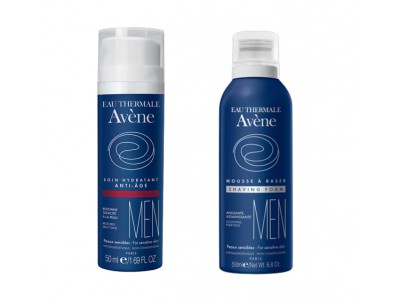 Avene Men Hidratante Anti-Edad 50ml + Espuma 50ml